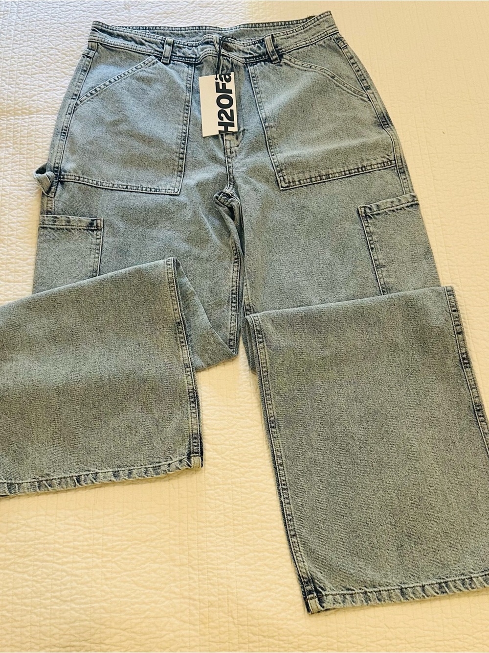 H2O Fagerholt “Only Bad Jeans” Light Blue Denim